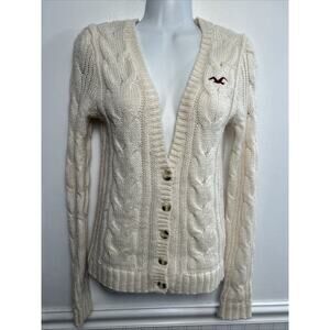 Vintage Y2K Hollister Womens Small Wool Blend Cardigan Bella Swan Elena Sweater